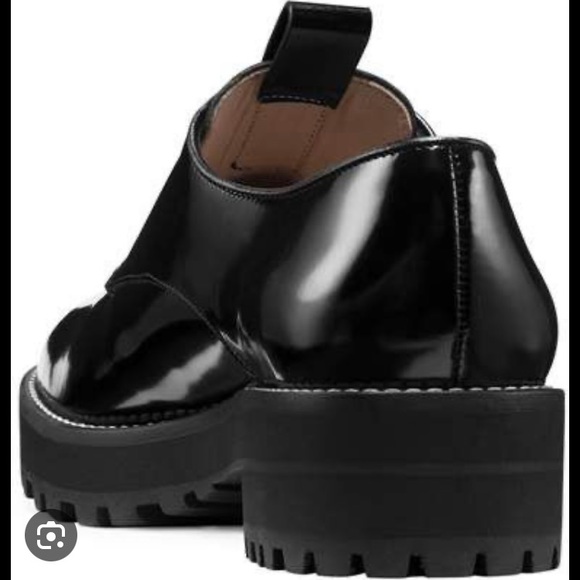 Stuart Weitzman Britton Black Oxfords - Picture 2 of 9